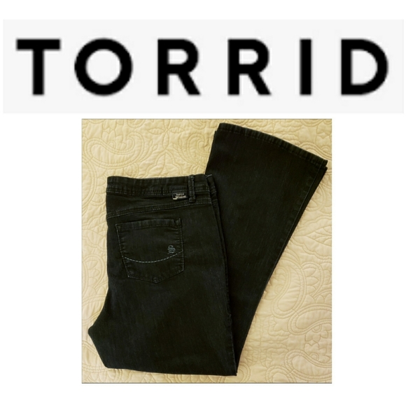 Torrid Source of Wisdom Bootcut Jeans